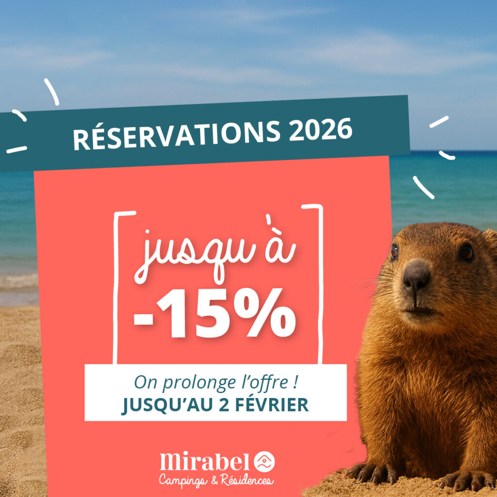 verlaagde prijs 2026 vakantie op een camping in Pornic, Loire Atlantique